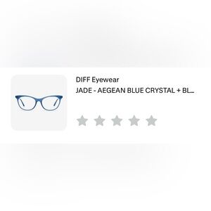 DIFF Eyewear Aegean Blue Glasses